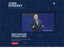 Tablet Screenshot of johnsweeney.co